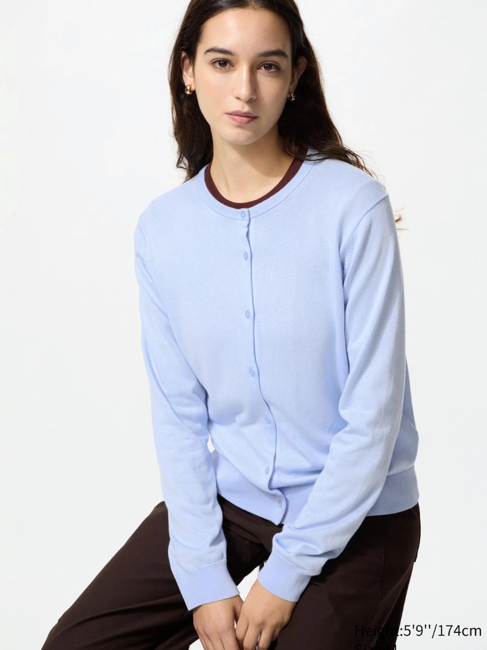 NWT Uniqlo Crew Neck Cardigan Size L